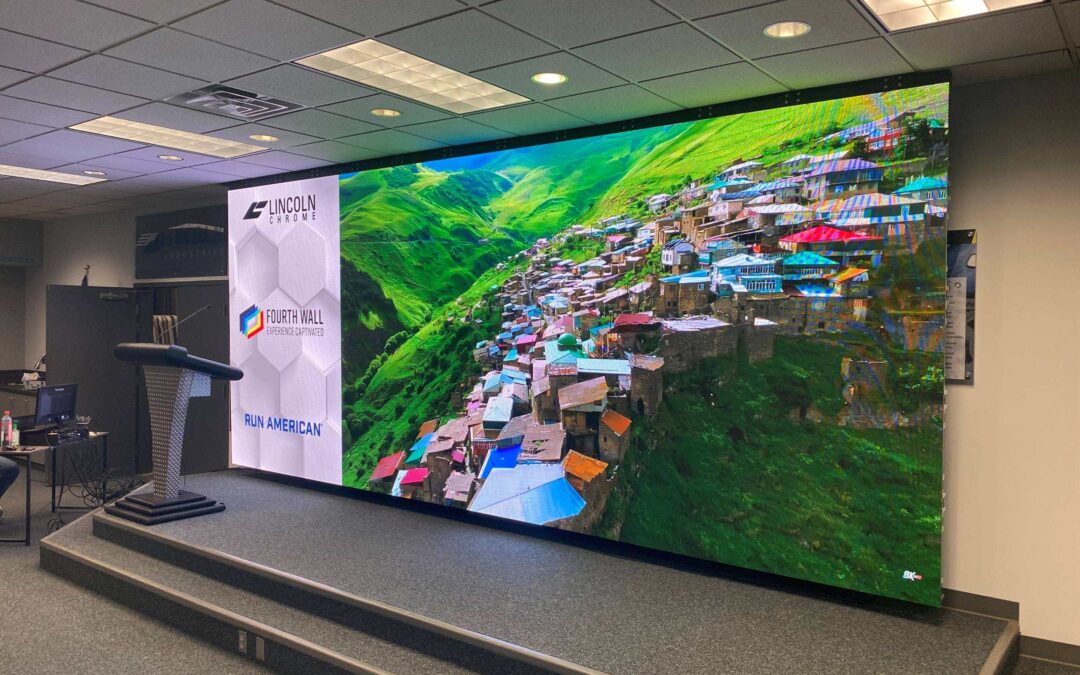 Experience Upgraded: A Massive 20×8’ LED Screen Transforms Corporate Training Center 