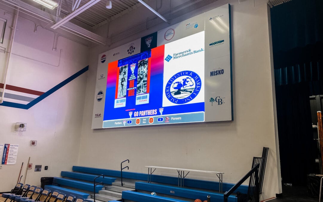 Palmyra High School’s New LED Video Wall is Changing the Game—Literally and Figuratively – an interview with PHS